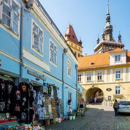 Blue House Citadel Sighisoara Lägenhet Exteriör bild